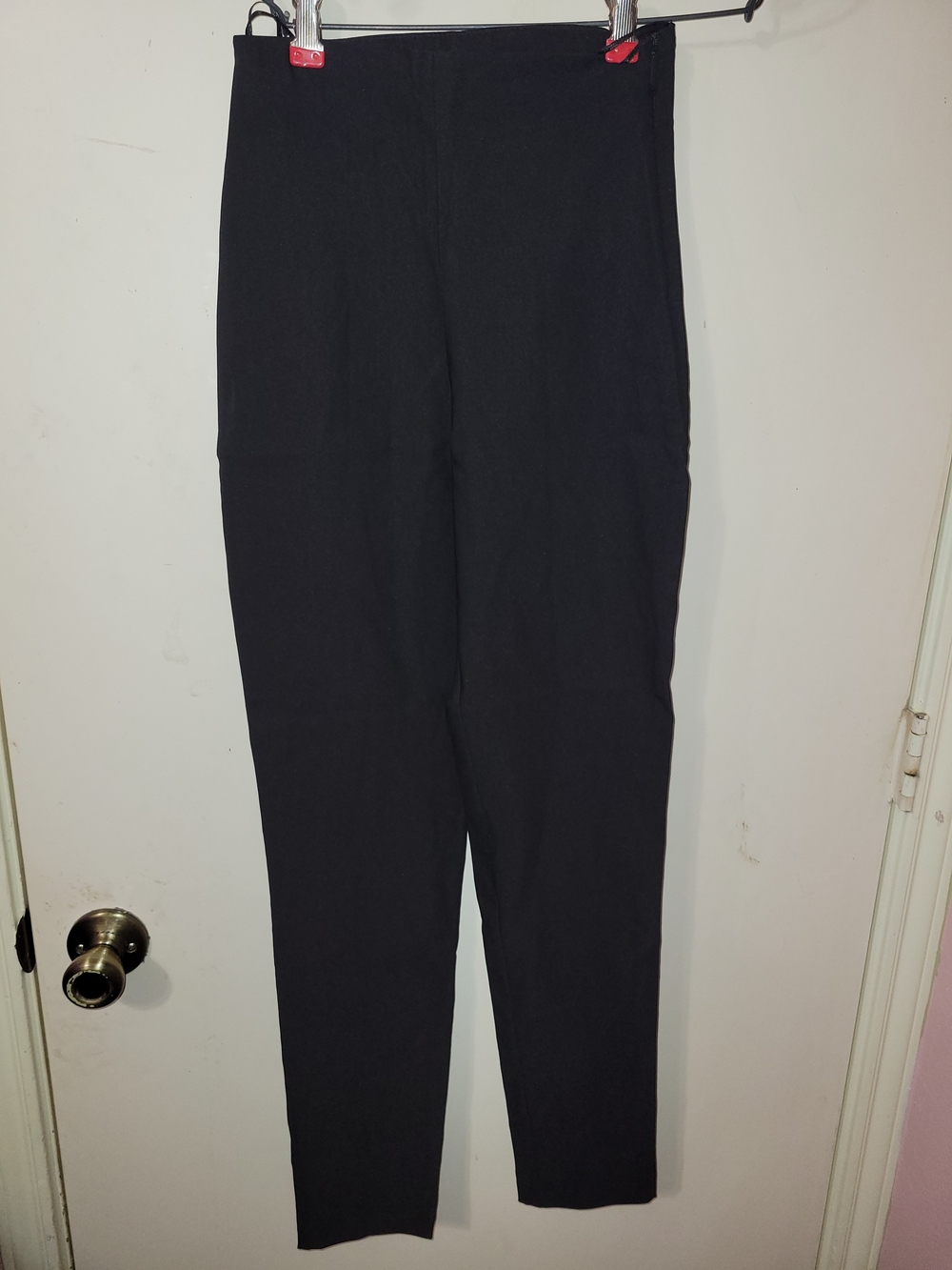 Women’s Black High-Waist Stretch Trousers